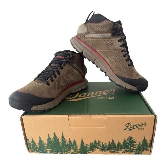 Danner Mens Trail 2650 GTX Dusty Olive Hiking Boots Men's Size D